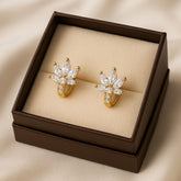 Zircon Hoop Bali-176 (White)